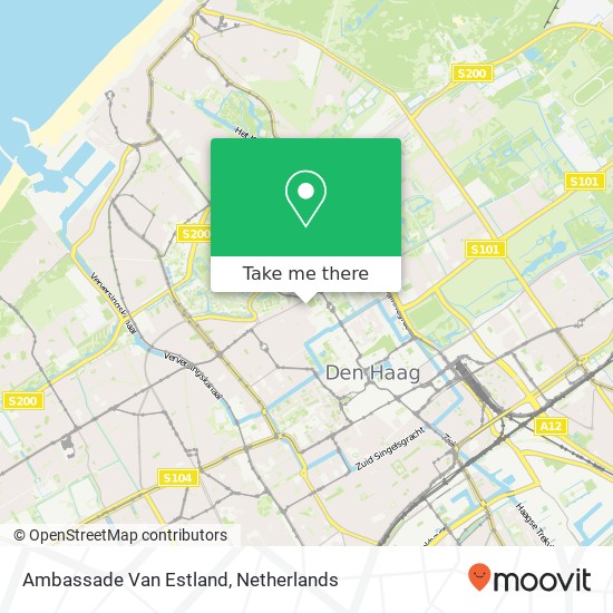 Ambassade Van Estland map