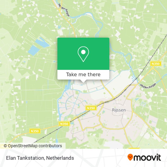 Elan Tankstation map