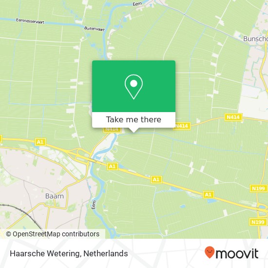 Haarsche Wetering map