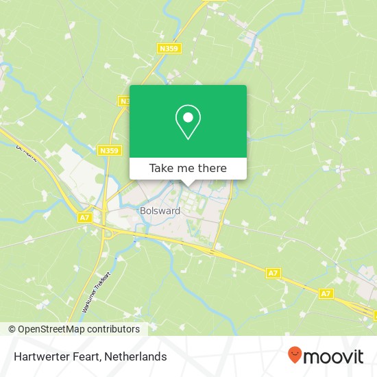 Hartwerter Feart map