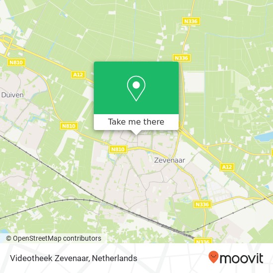 Videotheek Zevenaar map