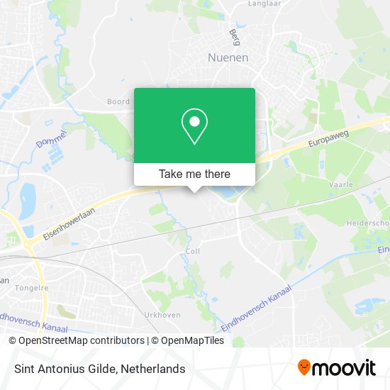 Sint Antonius Gilde map