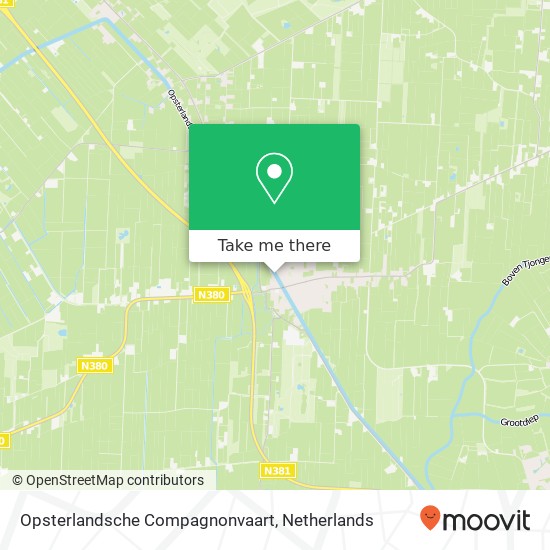 Opsterlandsche Compagnonvaart map