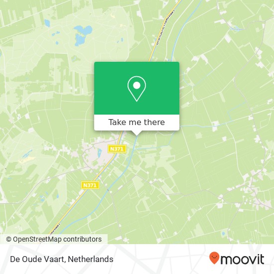 De Oude Vaart map