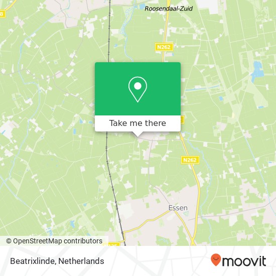 Beatrixlinde map