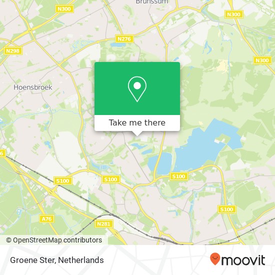 Groene Ster map