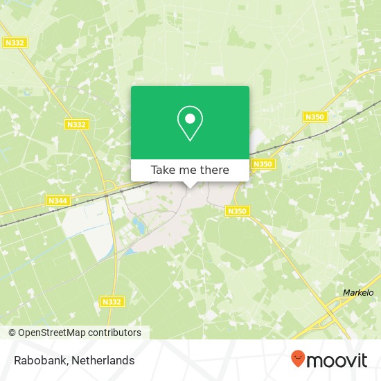 Rabobank map