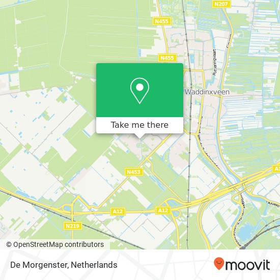 De Morgenster map