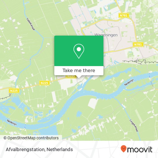 Afvalbrengstation map