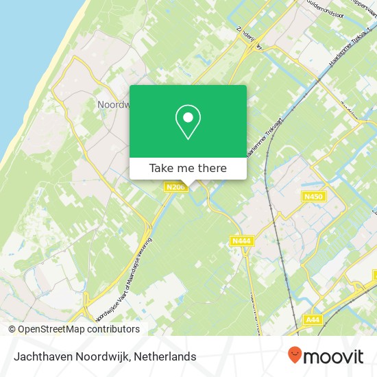 Jachthaven Noordwijk map