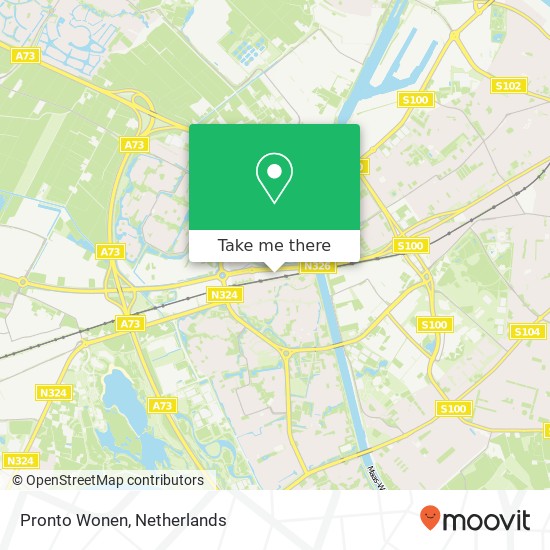 Pronto Wonen map