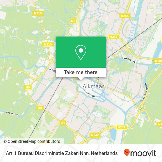 Art 1 Bureau Discriminatie Zaken Nhn map