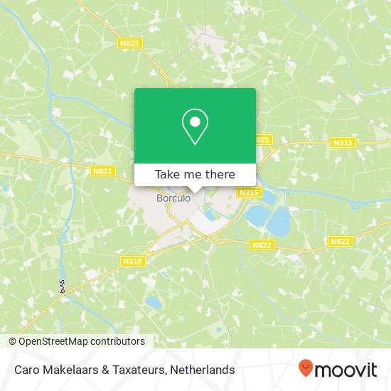 Caro Makelaars & Taxateurs, Muraltplein 26 map
