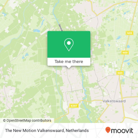 The New Motion Valkenswaard map