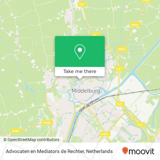 Advocaten en Mediators de Rechter, Noordpoortplein 3 Karte