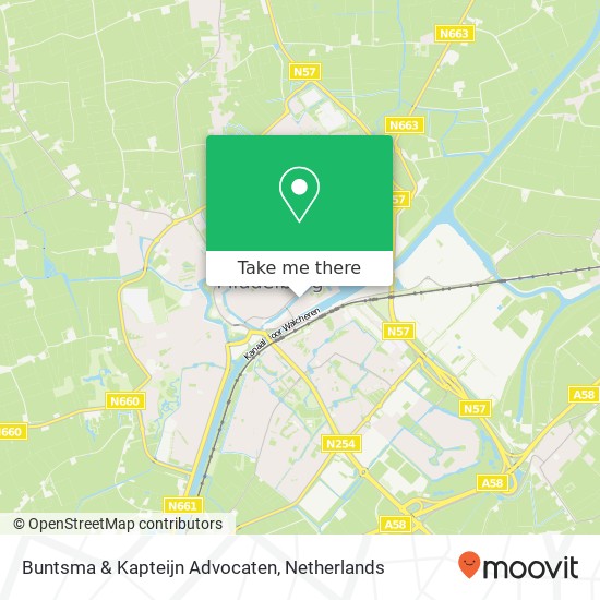 Buntsma & Kapteijn Advocaten, Korendijk 36 map