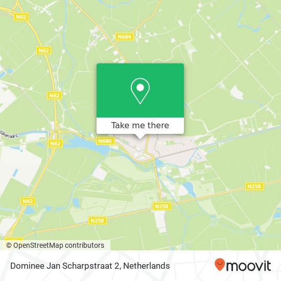 Dominee Jan Scharpstraat 2, 4571 GX Axel map