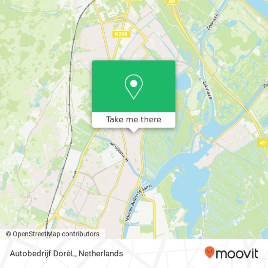 Autobedrijf DorèL, Vinkenstraat 66 map
