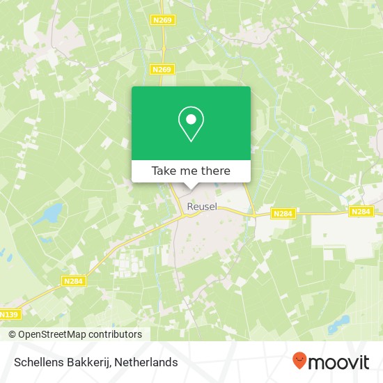 Schellens Bakkerij, Lindestraat 39 map