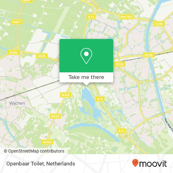 Openbaar Toilet map