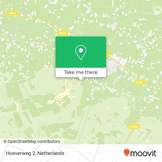 Hoeverweg 2, 6733 JE Wekerom map