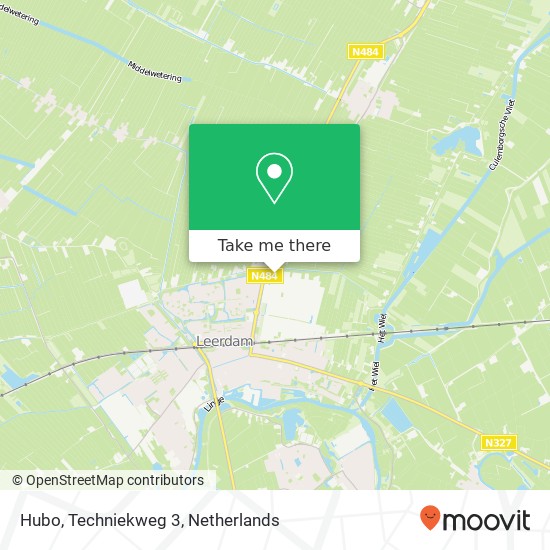 Hubo, Techniekweg 3 map