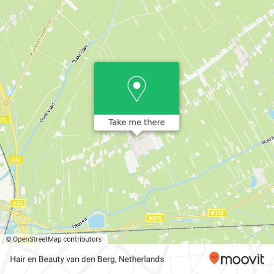Hair en Beauty van den Berg, Dijkhuizen 14 map