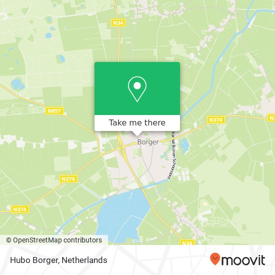 Hubo Borger, Hoofdstraat 26 map