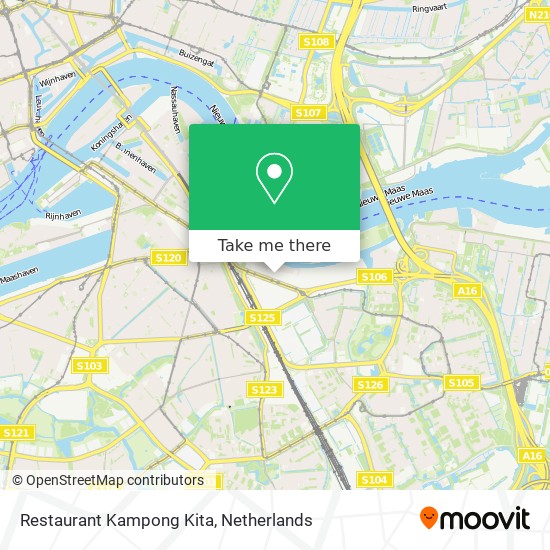 Restaurant Kampong Kita map