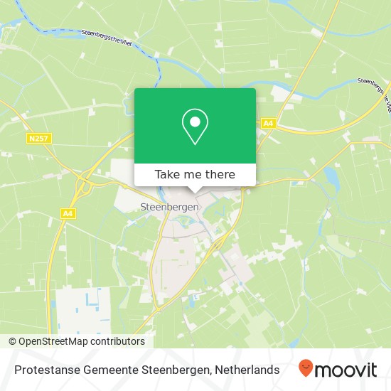 Protestanse Gemeente Steenbergen, Kerkplein 7 map