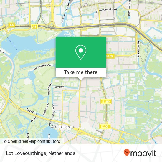 Lot Loveourthings, Randwijcklaan 2 Karte