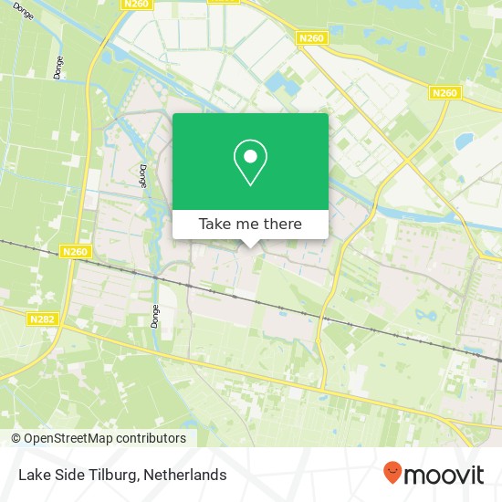 Lake Side Tilburg, Heyhoefpromenade 33 map