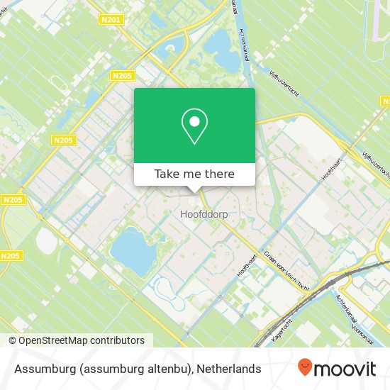 Assumburg (assumburg altenbu), 2135 Hoofddorp map