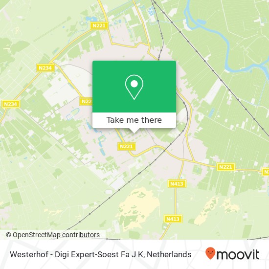 Westerhof - Digi Expert-Soest Fa J K, Valeriaanstraat 60 Karte