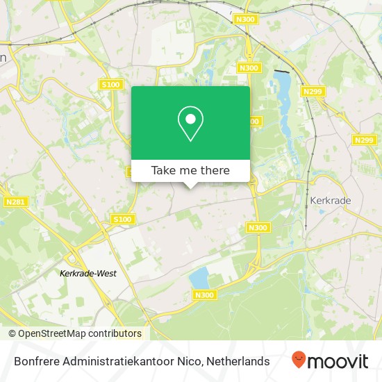 Bonfrere Administratiekantoor Nico, Singelweg 58 map