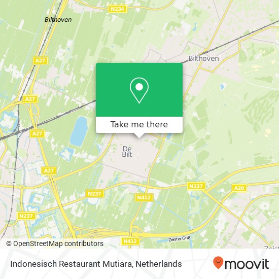 Indonesisch Restaurant Mutiara, Hessenweg 191 map