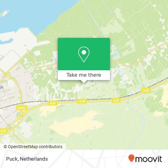 Puck, Beekhuizerweg 11 map