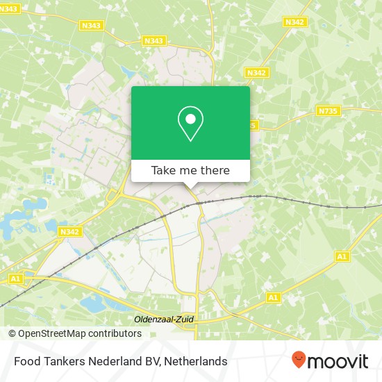 Food Tankers Nederland BV map