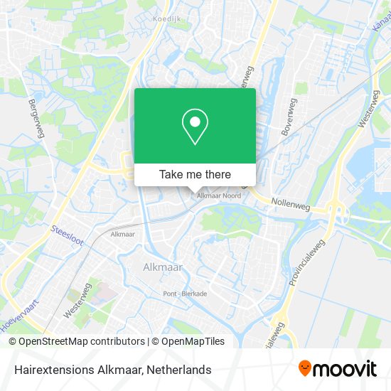 Hairextensions Alkmaar map