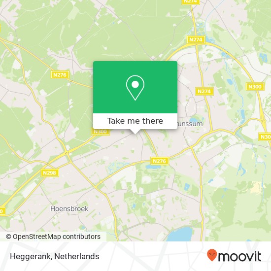 Heggerank, Heggerank, 6444 Brunssum, Nederland map