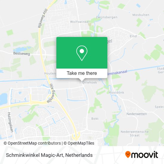 Schminkwinkel Magic-Art map