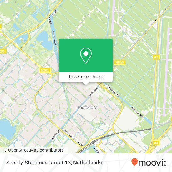 Scooty, Starnmeerstraat 13 map
