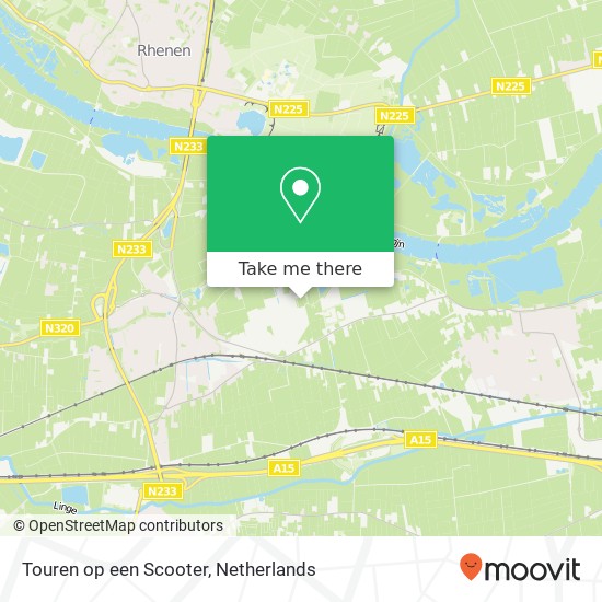 Touren op een Scooter, Batterijenweg 19C map