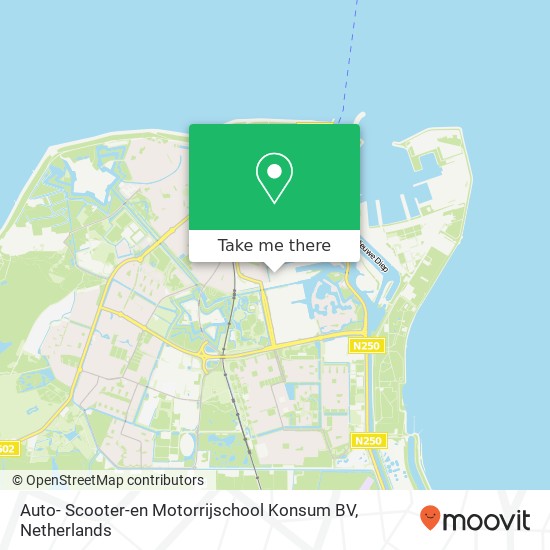 Auto- Scooter-en Motorrijschool Konsum BV, Het Arsenaal 40J map