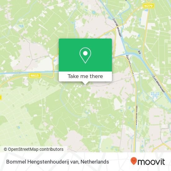 Bommel Hengstenhouderij van, Lieshoutseweg 70 map