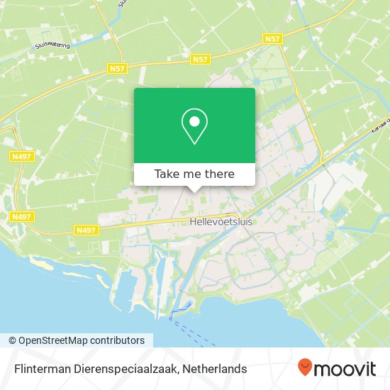 Flinterman Dierenspeciaalzaak, Molenweg 5 map