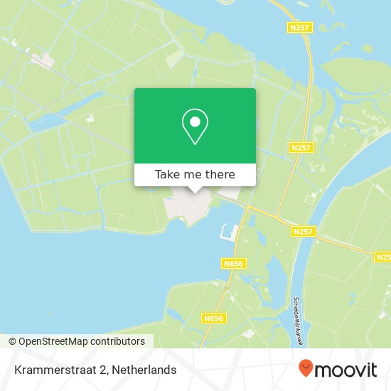 Krammerstraat 2, 4675 CP Sint Philipsland map
