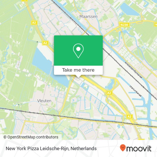 New York Pizza Leidsche-Rijn, Proostwetering 80 map