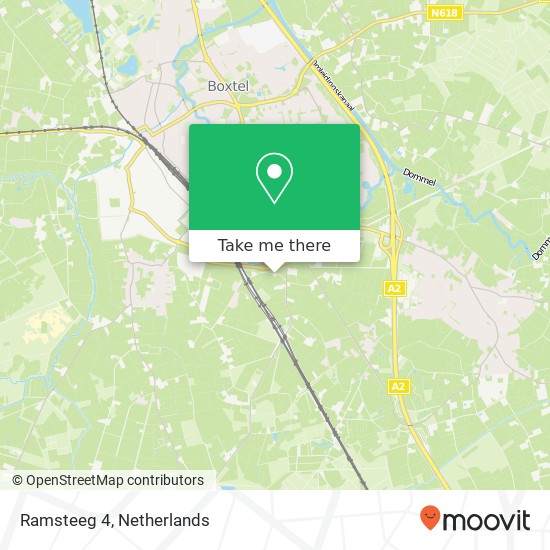 Ramsteeg 4, 5281 PX Boxtel map