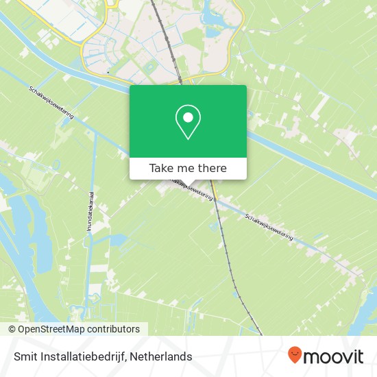 Smit Installatiebedrijf, Lagedijk 22 map